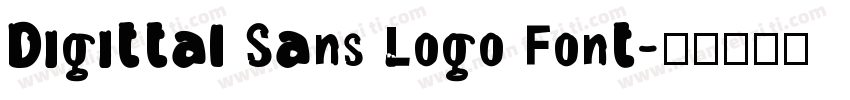 Digittal Sans Logo Font字体转换